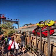 Tinkerbell - Radiator Springs Disneyland - Jan 2014